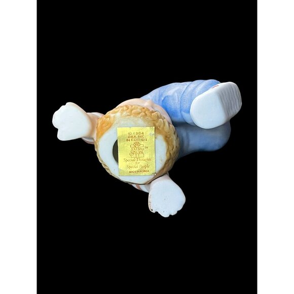 1983 Cabbage Patch Kids Fine Porcelain Figurines Set of 4 Vintage Style 5001 - Picture 5 of 12